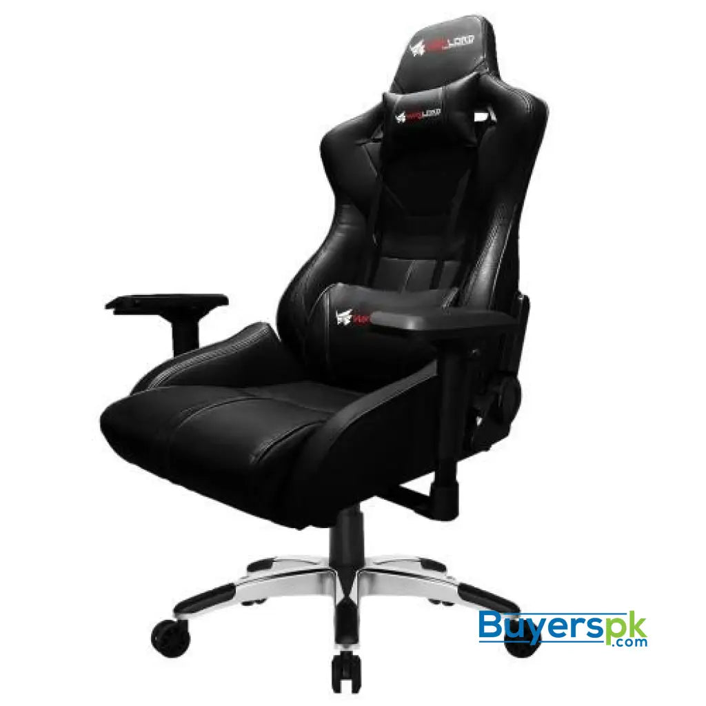Warlord Templar Gaming Chair - Black Templar-Black - Chair Warlord Templar Gaming Chair - Black Templar-Black - Chair